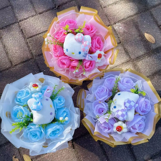 Hello Kitty Flower Bouquets